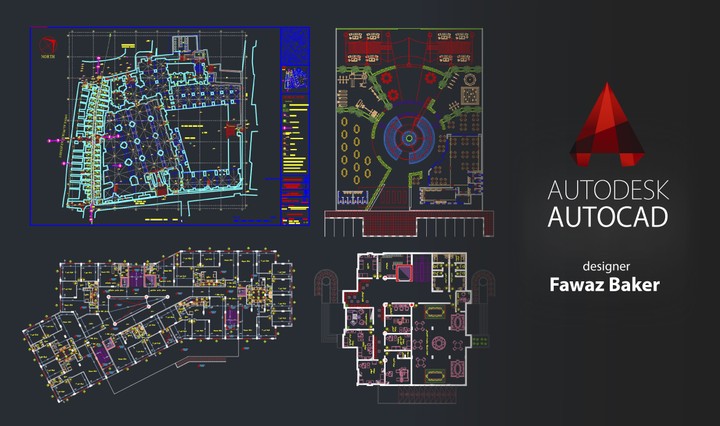 تصميم المخططات AutoCAD إبداعية وإحترافية