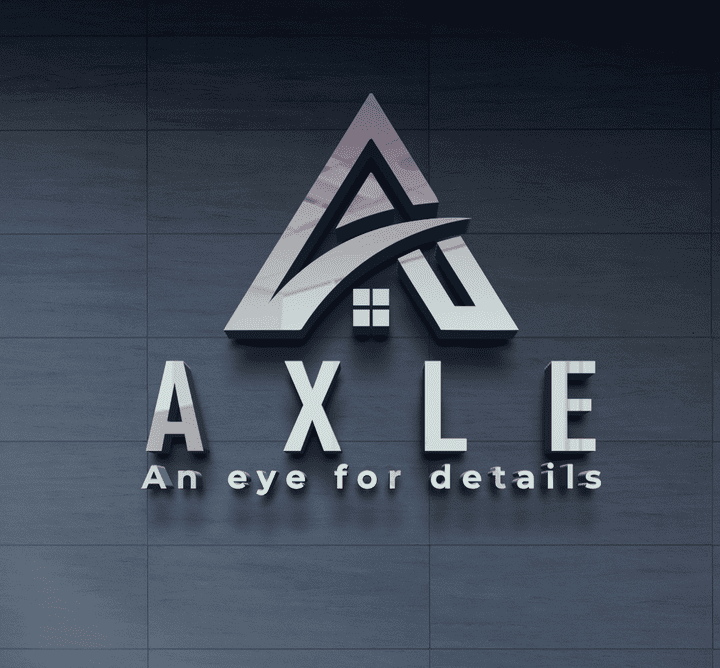 تصميم هوية بصرية لشركة AXLE للعقارات