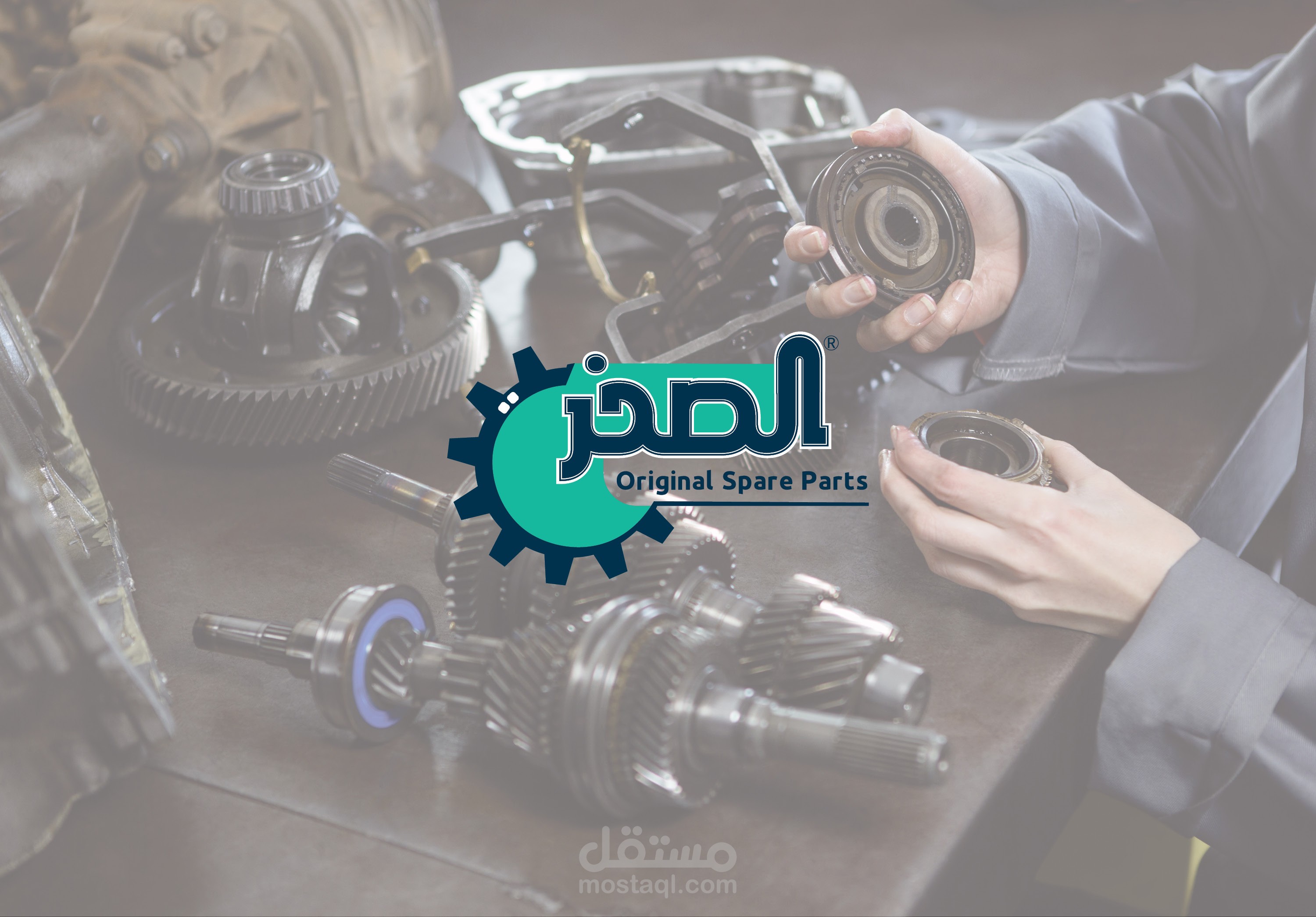 هوية بصرية كاملة لشركة صناعية