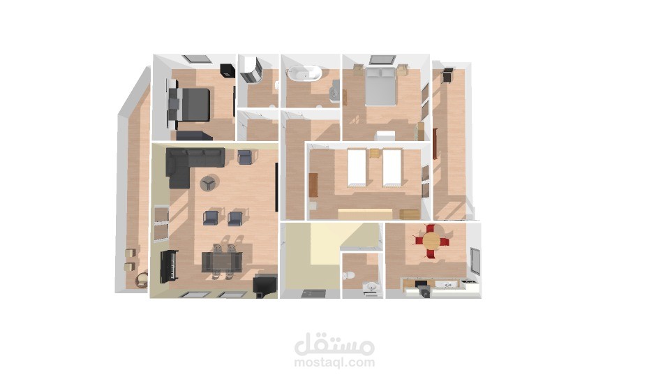 3d layout plan