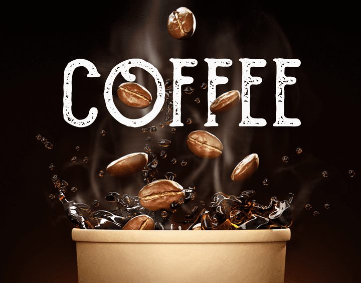 تصميمات قهوة (سوشيال ميديا + شعارات )