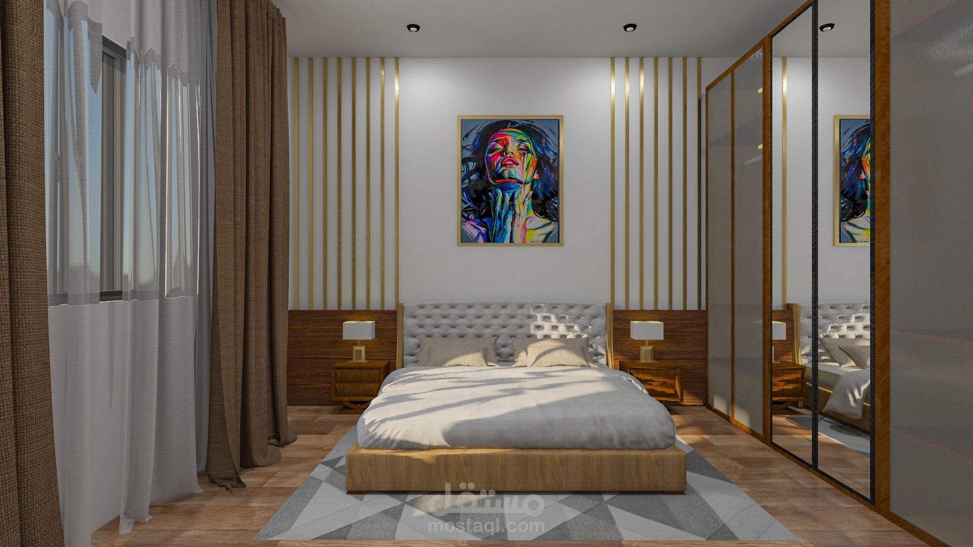 modern bedroom