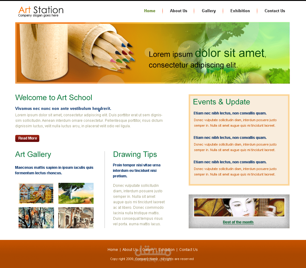تصميم مواقع ويب بال html و css واضافه مهارات اخرا الفترة القادمه مثل js و php وغيرهم من برجمه الموقع المتكامل