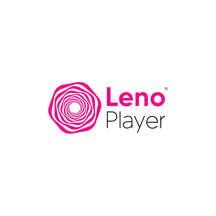 Leno player logo & brand identity