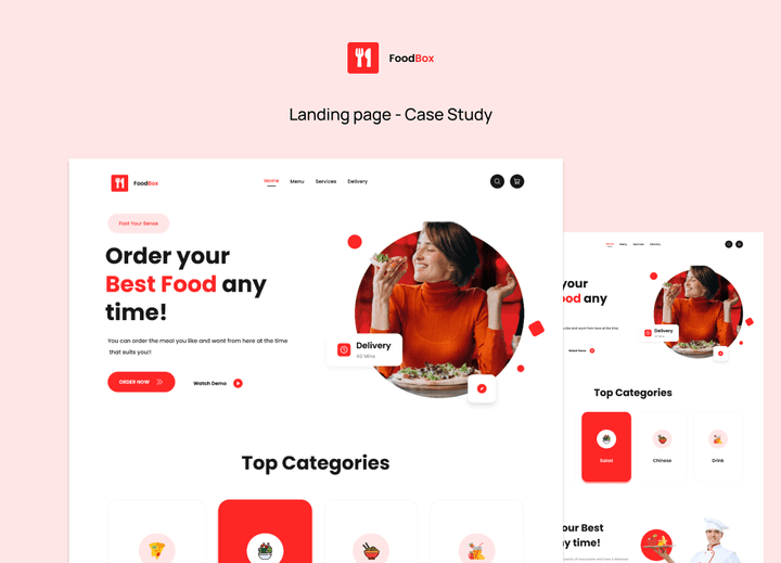 Landing Page (UXUI)