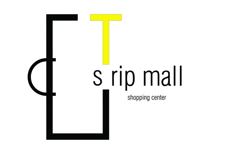 Strip mall logo