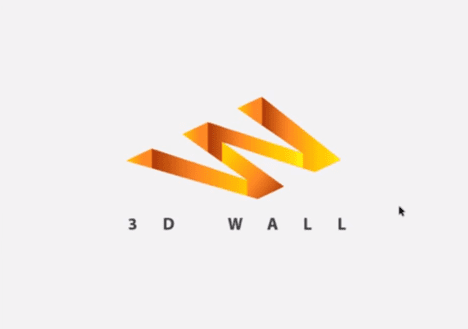 3D WALL LOGO