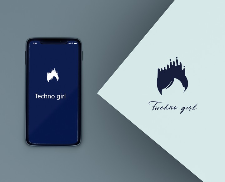 تصميم تطبيق" technogirl"