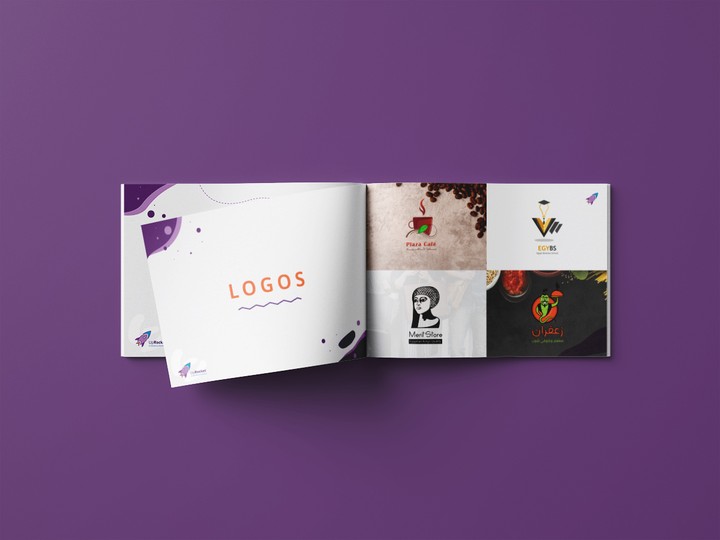 تصميم بروشور شركة تسويق الكترونى ودعاية | D-Marketing & Advertising Brochure