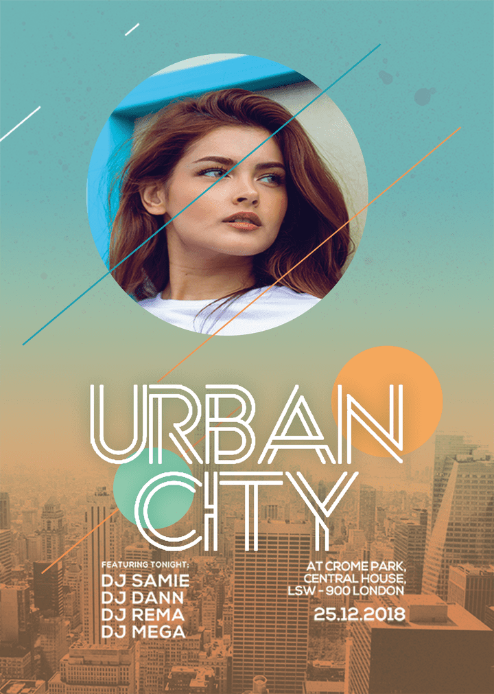 flyer for city