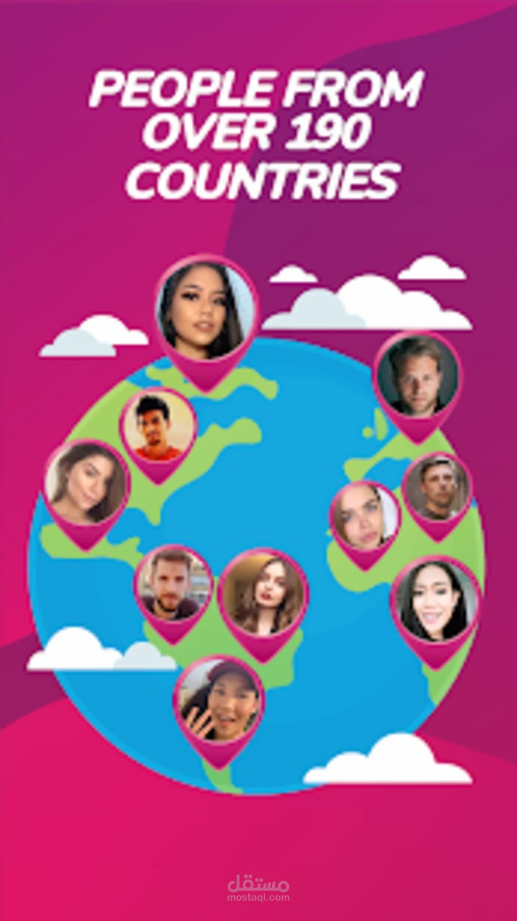 Live video chat app