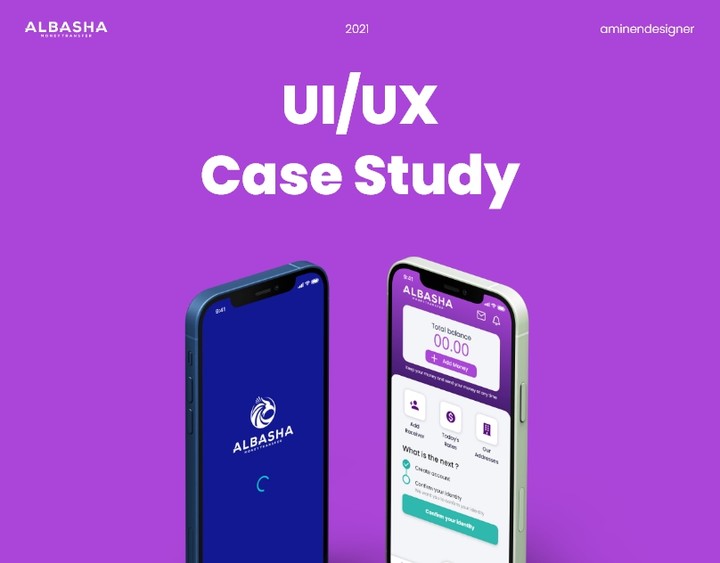 UI/UX Case Study | Albasha Money Transfer Mobile App