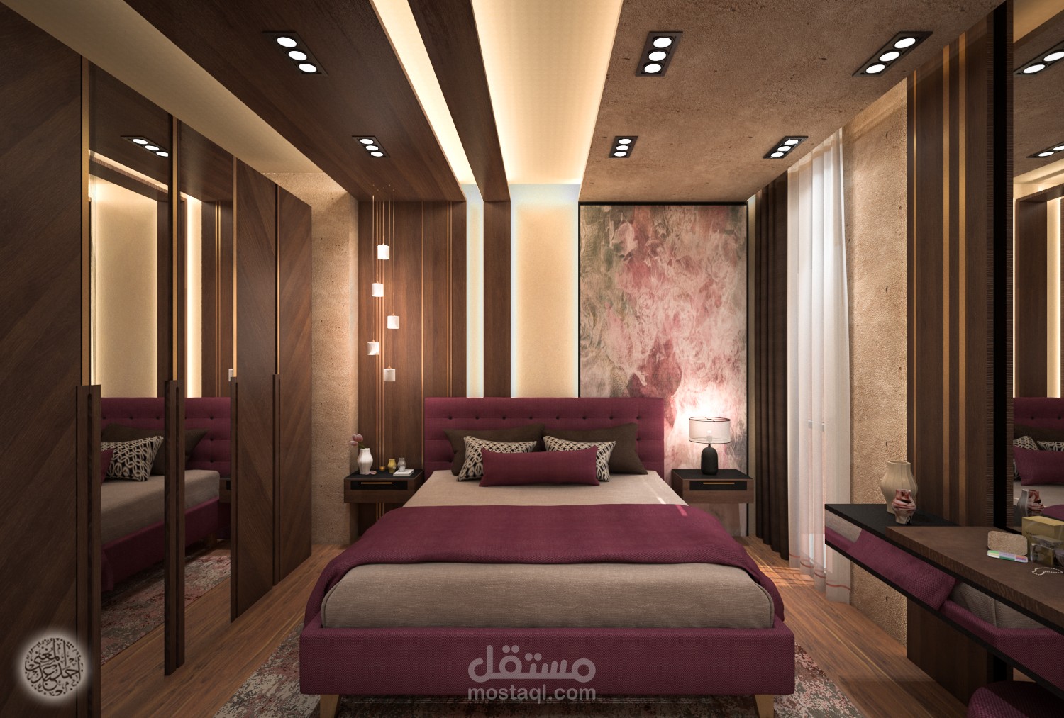 Modern master room مستقل