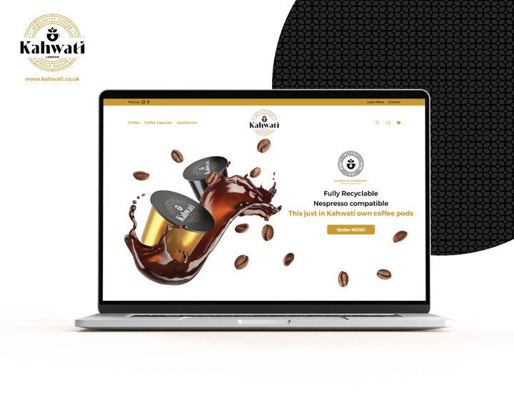 Kahwati - Coffee Brand Website