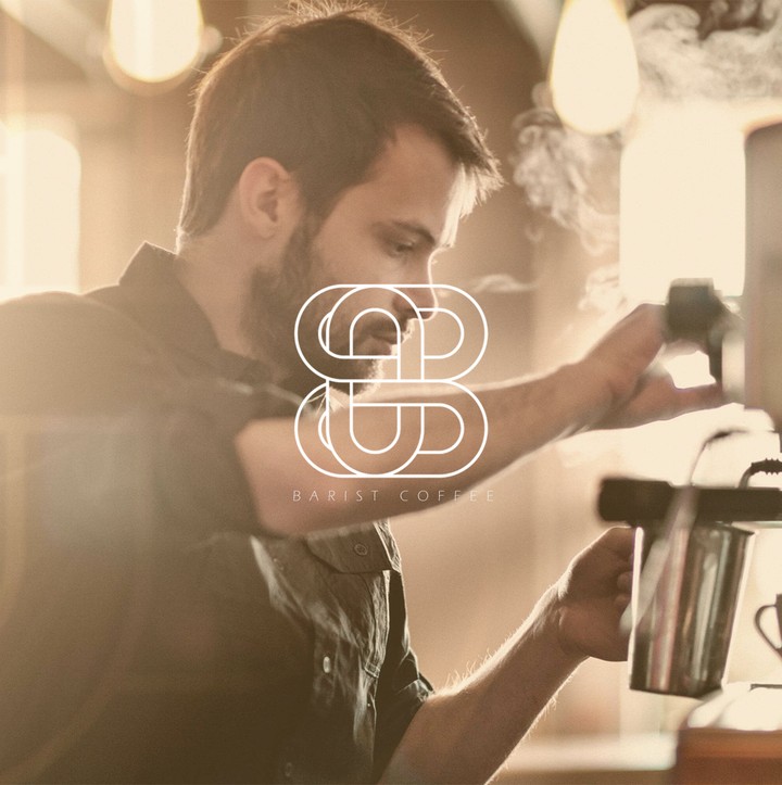 هوية بصرية ل Barista Coffee