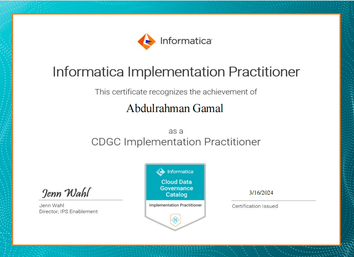 CDGC Implementation Practitioner Certification