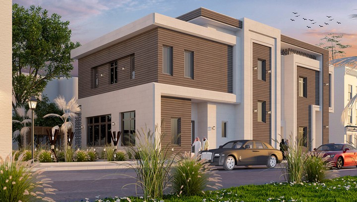 two storey villa