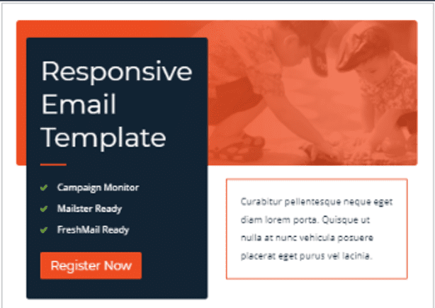 Responsive Email Template  -  تصميم صفحه بسيطه متجاوبه مع جميل الاجهزه