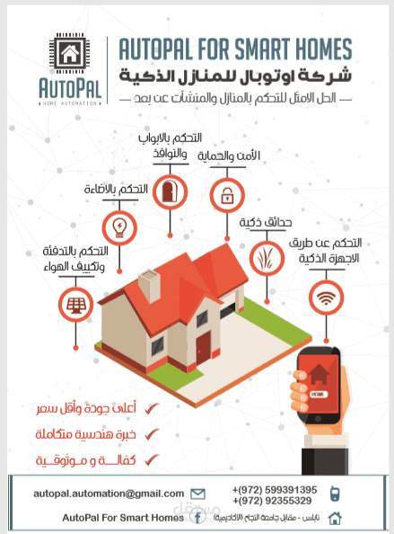 بروشور لتطبيق جوال