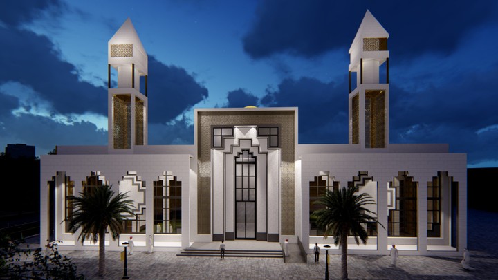 تصميم مسجد
