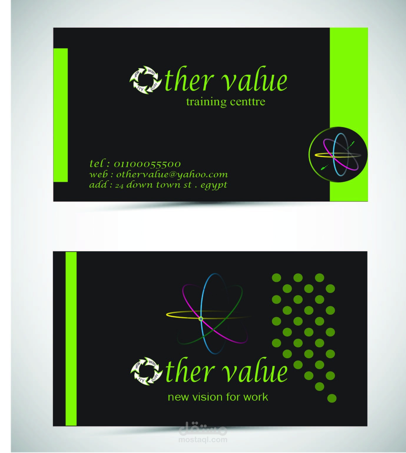 other value business card