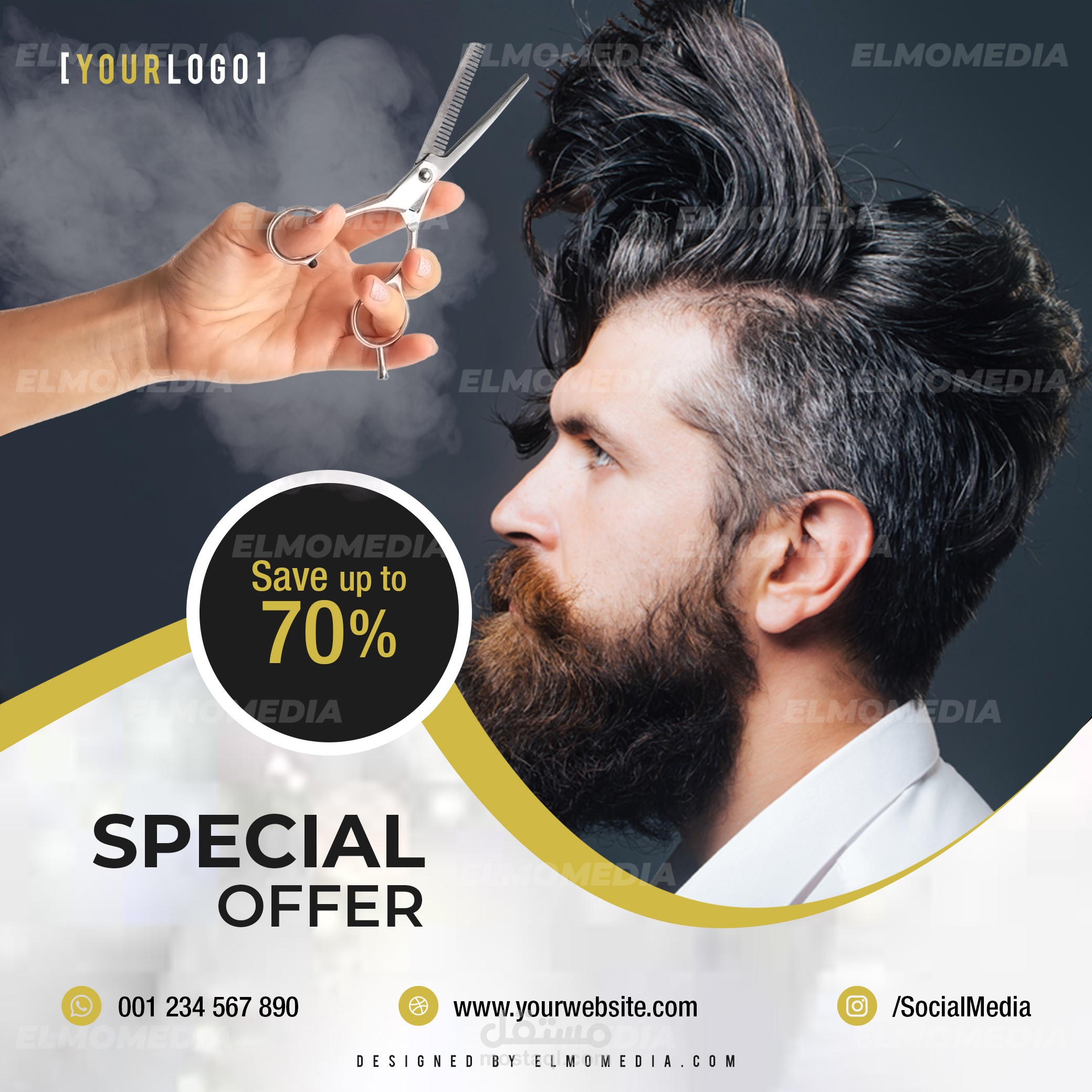 تصاميم الشعر سوشيال ميديا - Social Media Hair Design