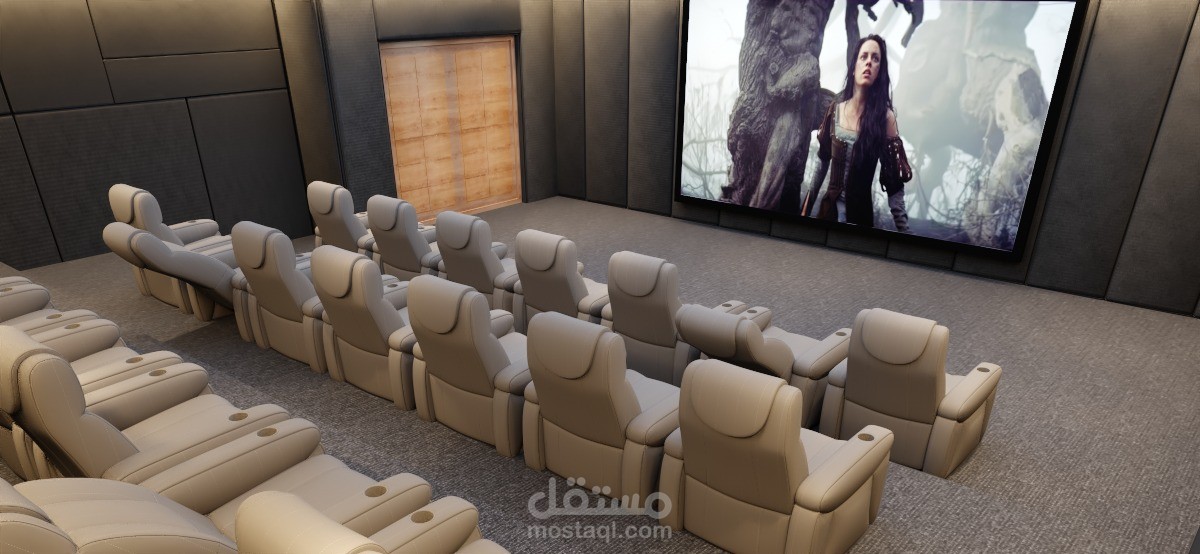 3d home cinema  design