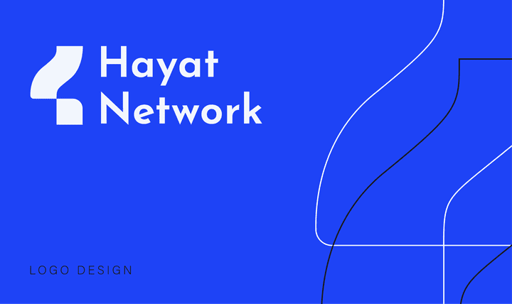 Hayat Network logo design