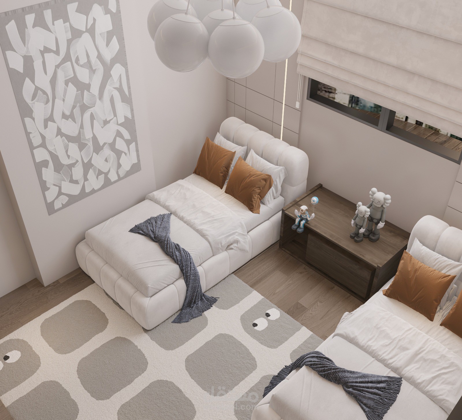 تصميم غرفة أطفال مبتكرة وعملية | Creative & Functional Kids Room Design