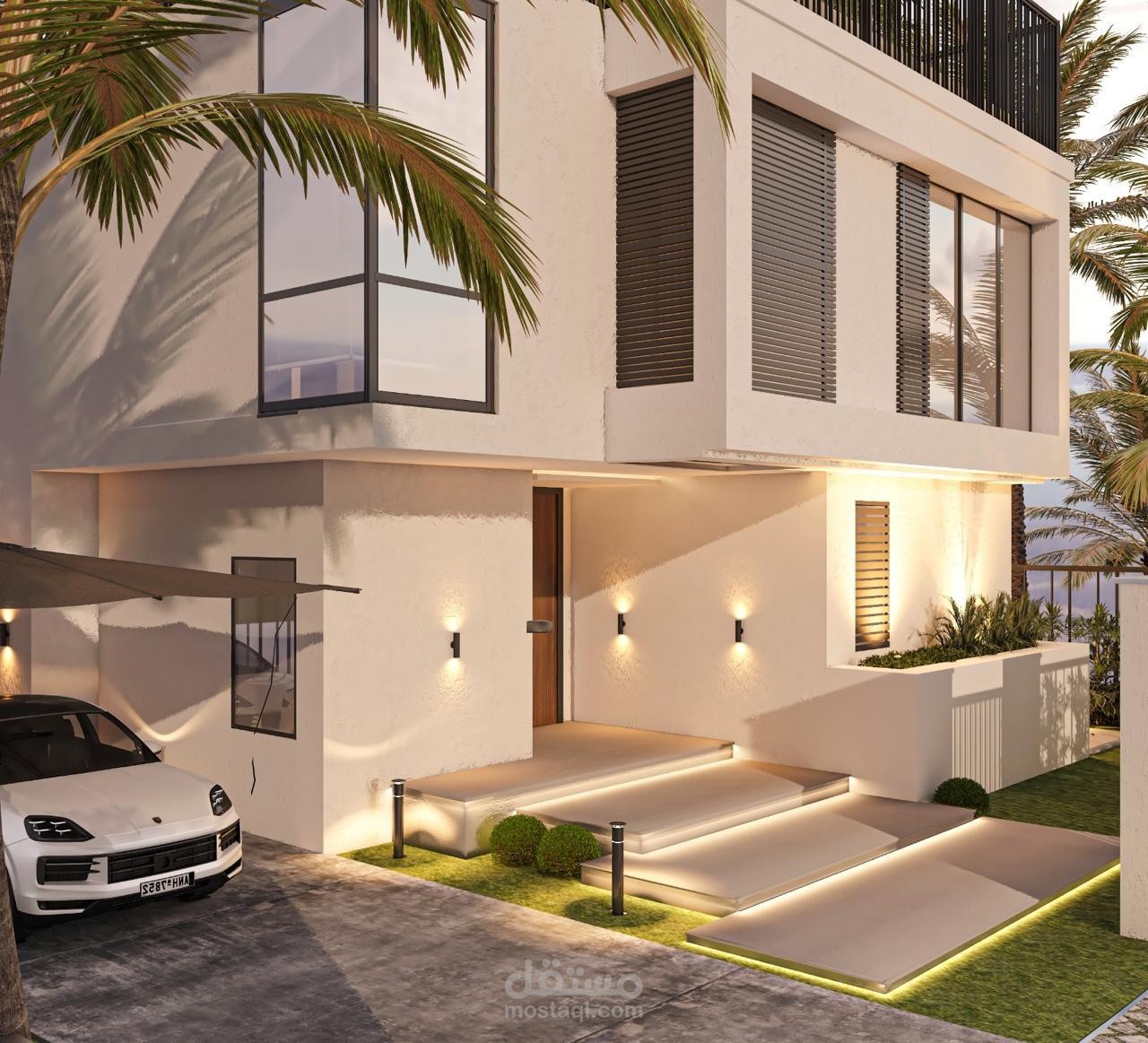 Private Villa - Interior, Exterior and Landscape Design / فيلا خاصة – تصميم داخلي وخارجي ومناظر طبيعية