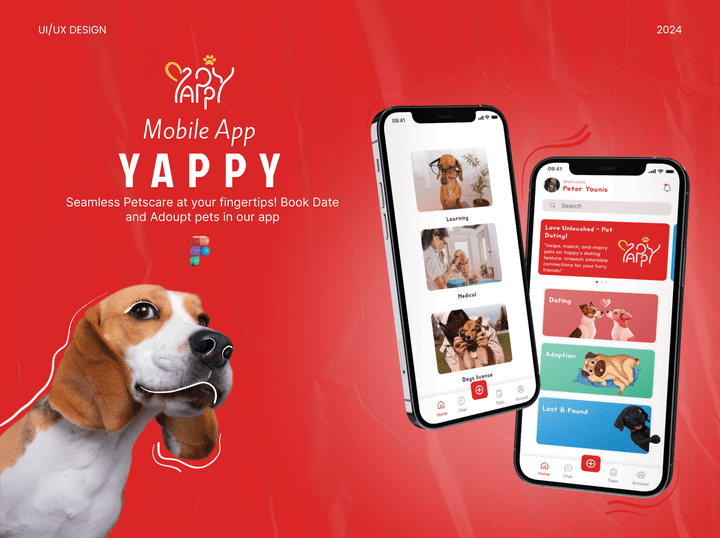 تصميم ابليكشن Yappy