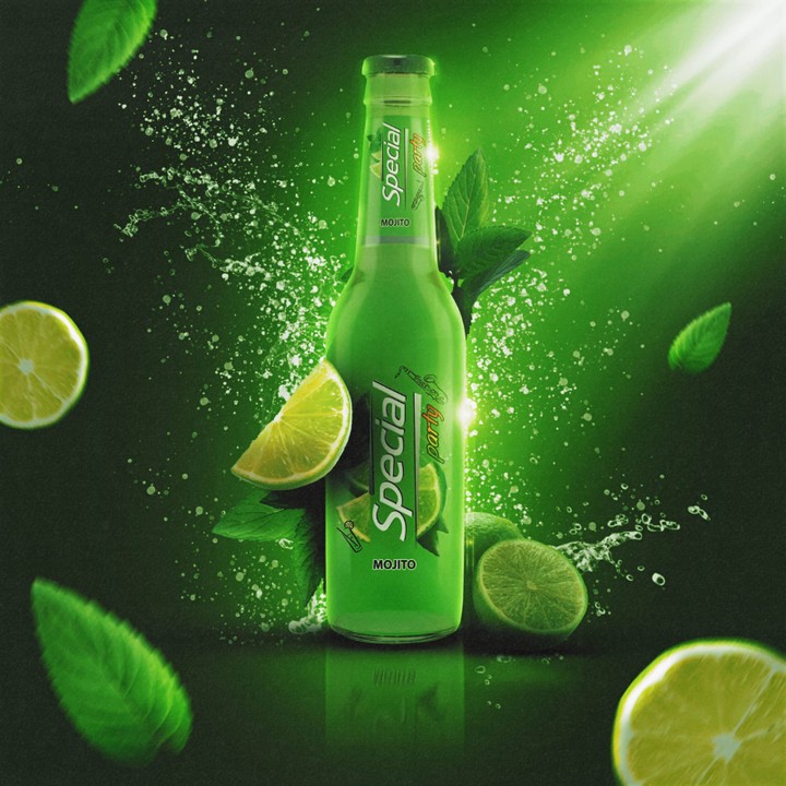 soda drink social media design