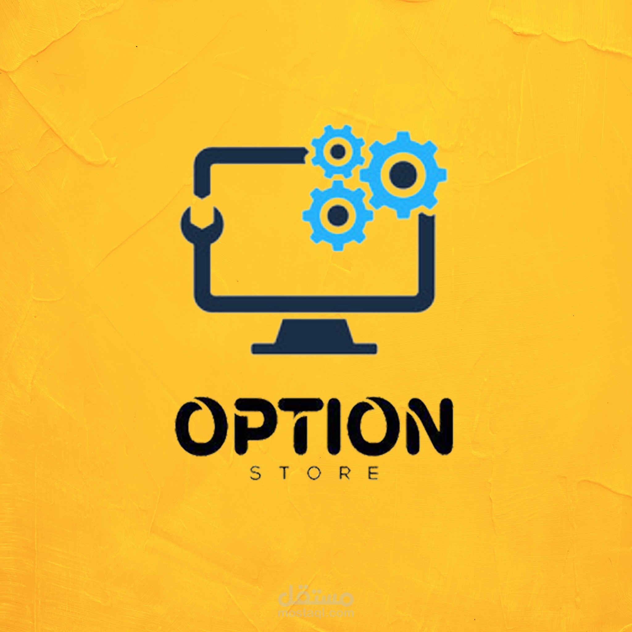 تصاميم لمتجر هواتف وحاسوب محمول OPTION