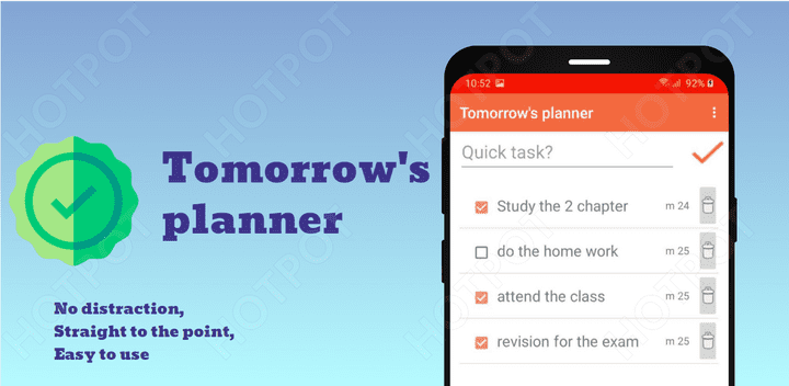 Tomorrow's Planner