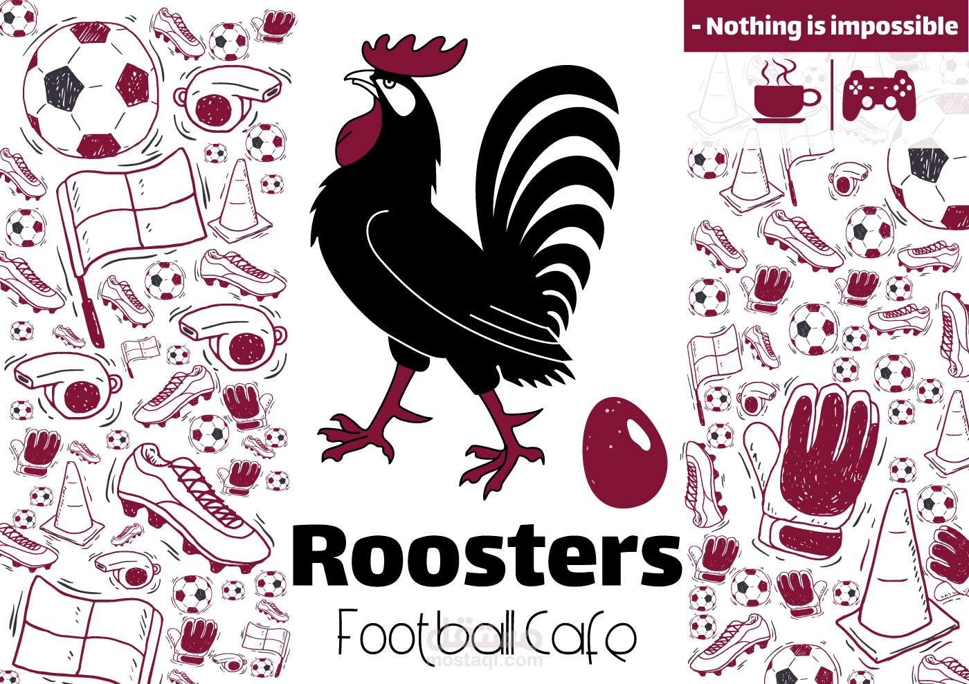 Roosters ; Football cafe