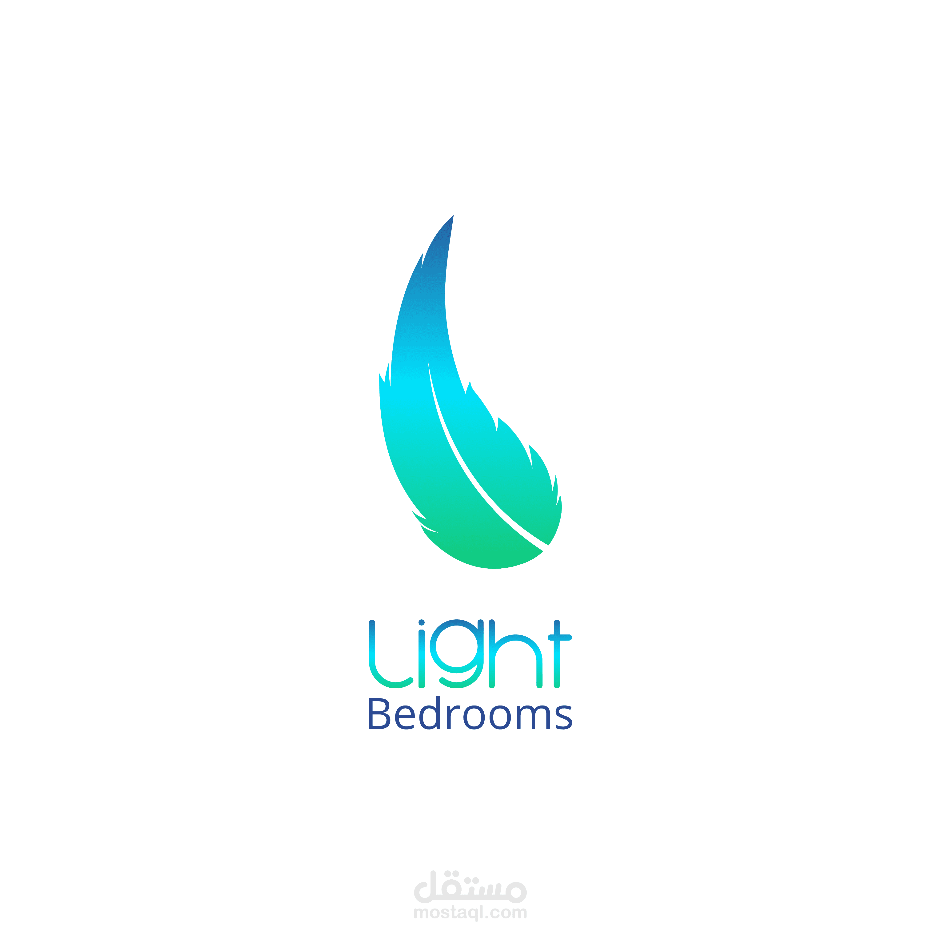 تصميم شعار light للأسِرّة المنزلية