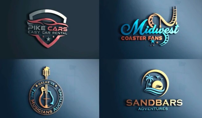 I will do modern timeless logo design with copyrights