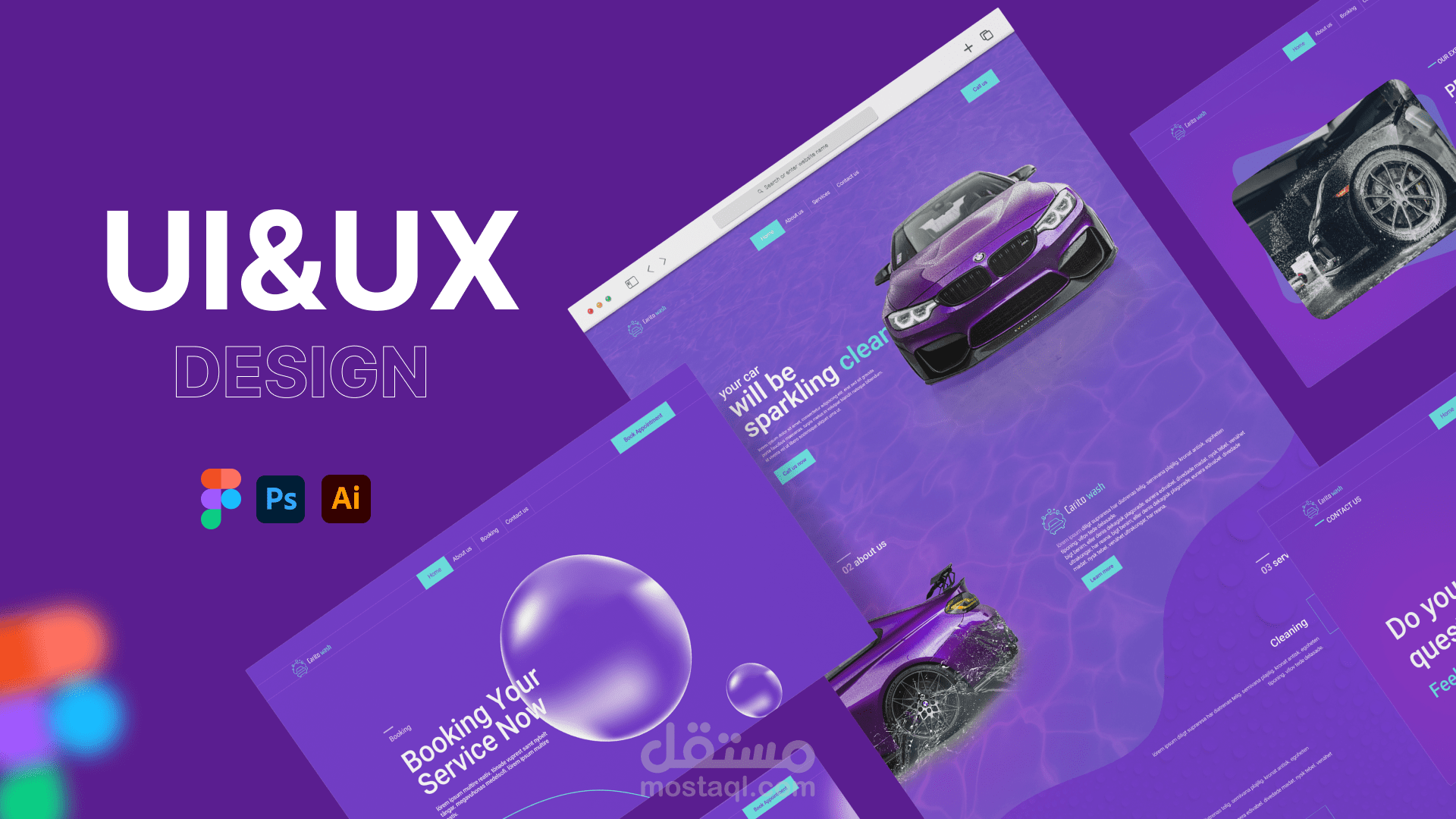 Website For Car Wash Center 