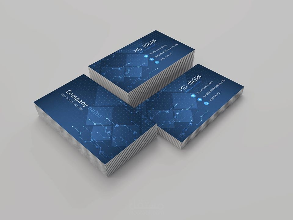 business card احترافي للشخصيات عامه