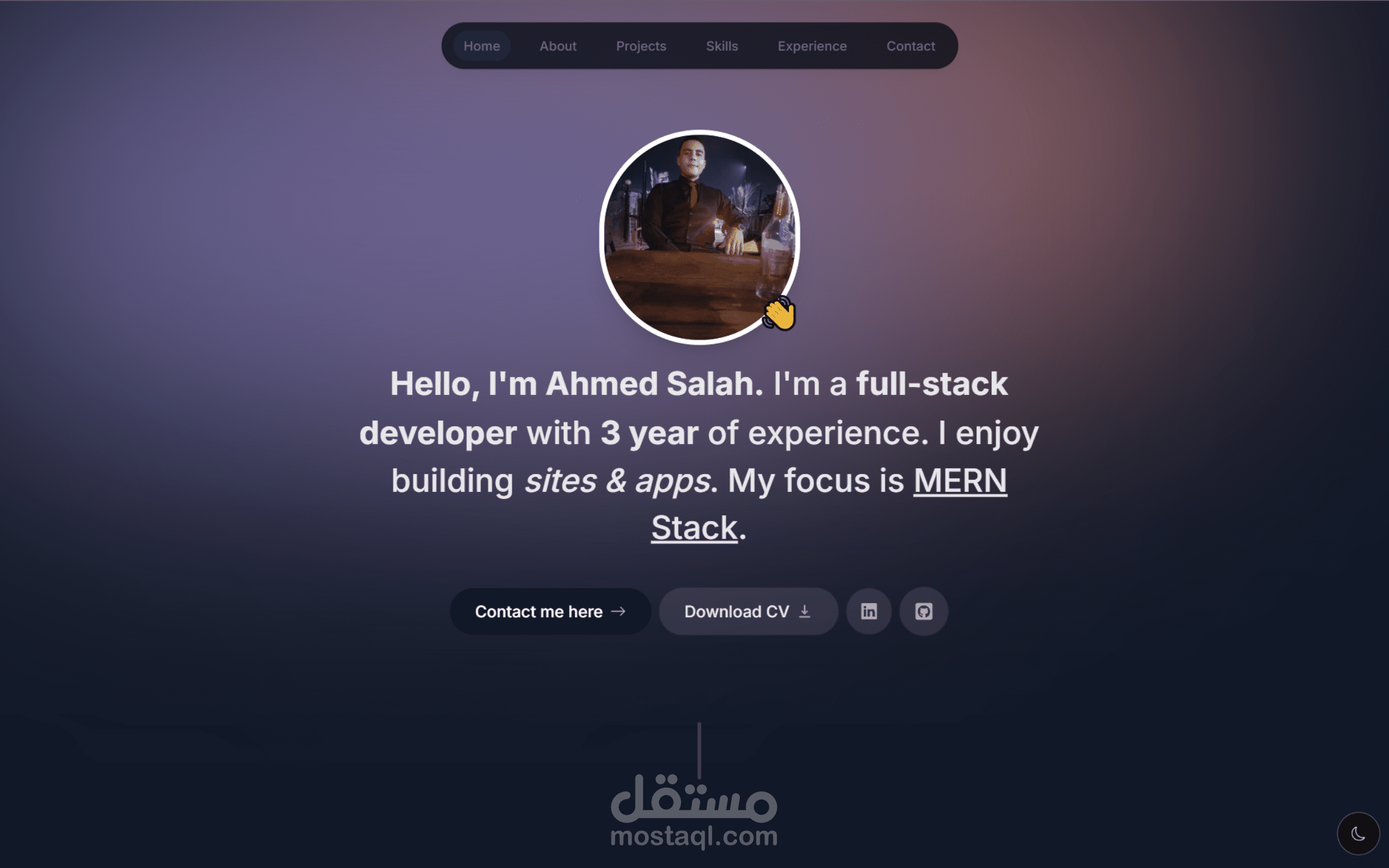 Ahmed Salah | Full-Stack Developer (MERN & Nest.js)