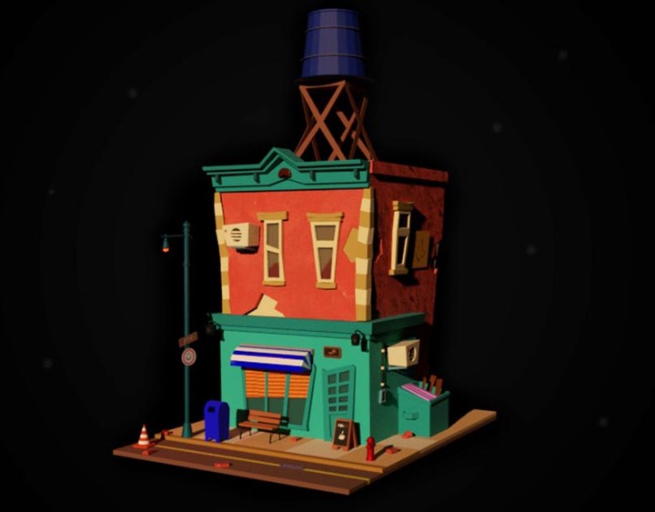 Coffe House 3D Modeling