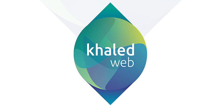 شعار شركة خالد ويب - Khaled Web Logo