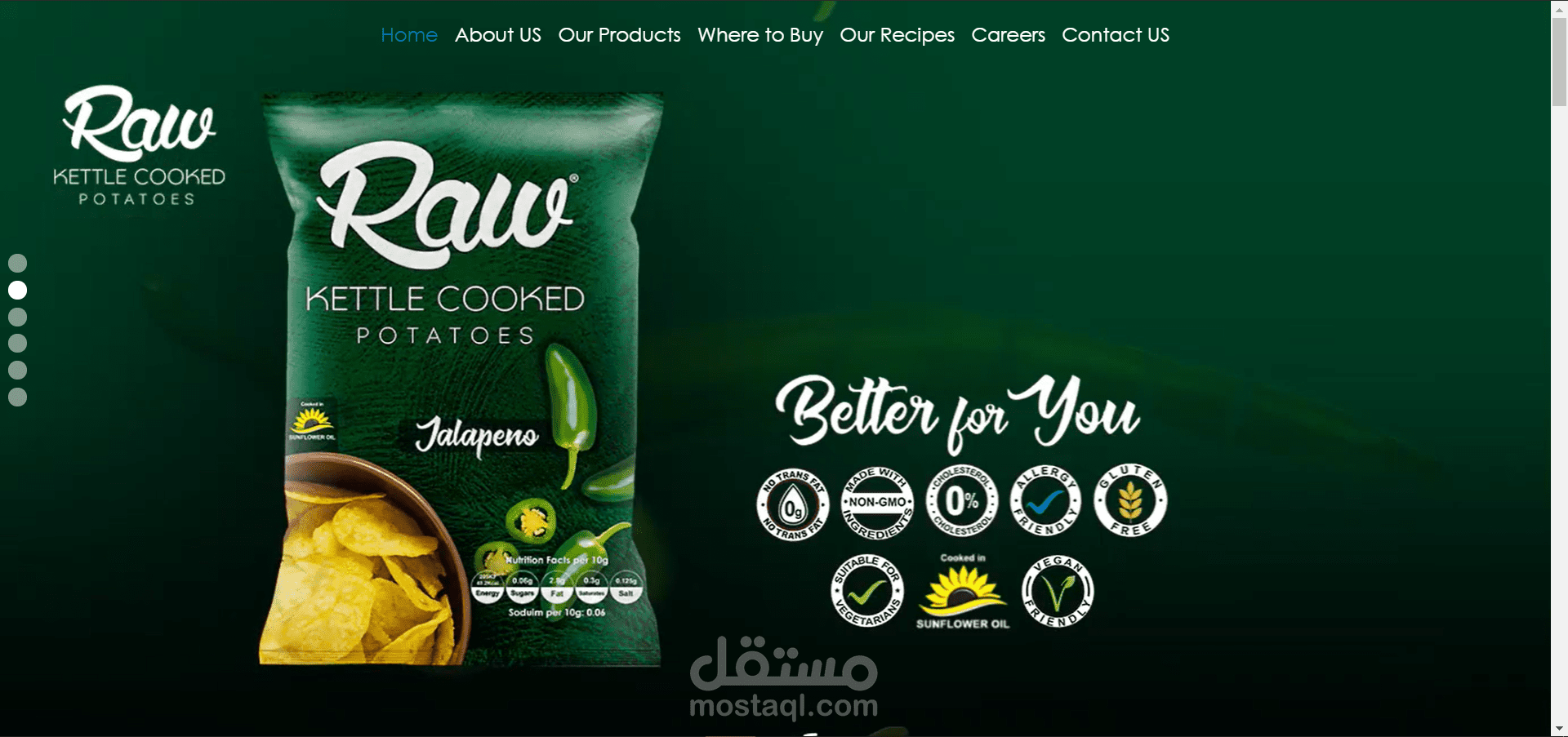 RAW website