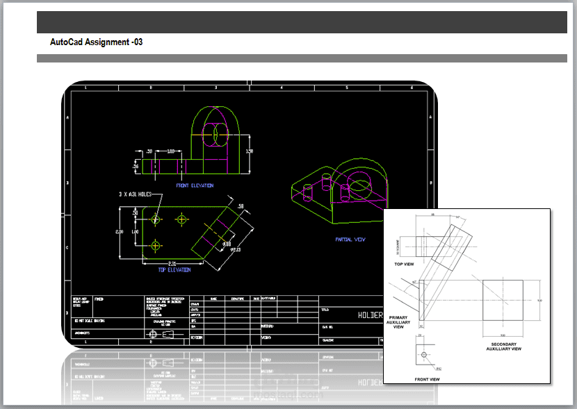 AutoCAD Assignment 3