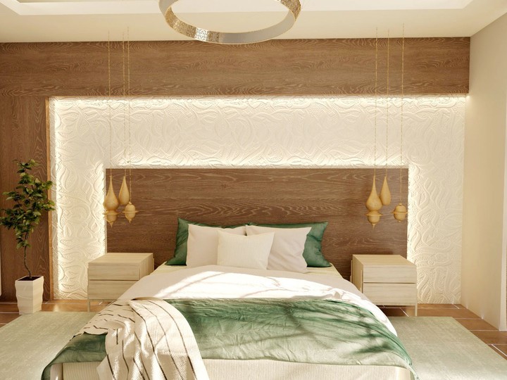 Modern Islamic bedroom design