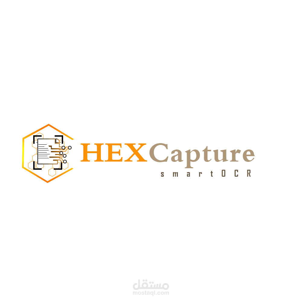 شعار لموقع hexture   لنظام إدارة معلومات