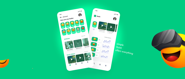 Moody app design Project