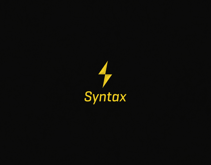 Syntax logo design