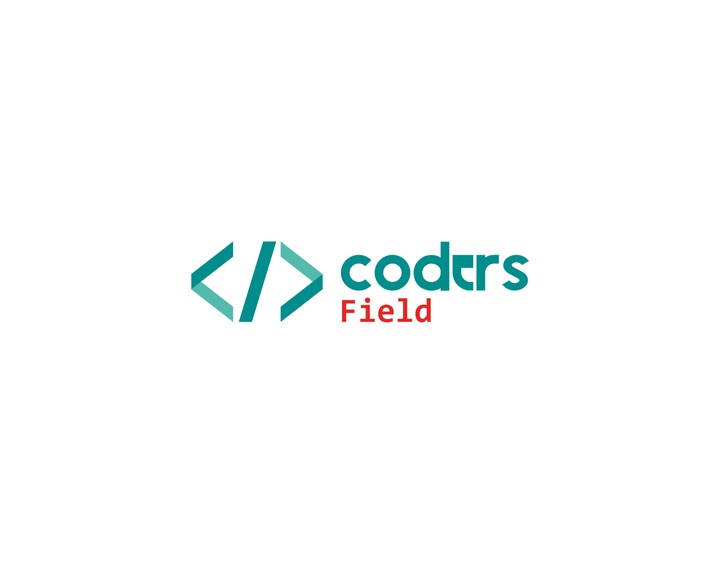 Coders field logo design