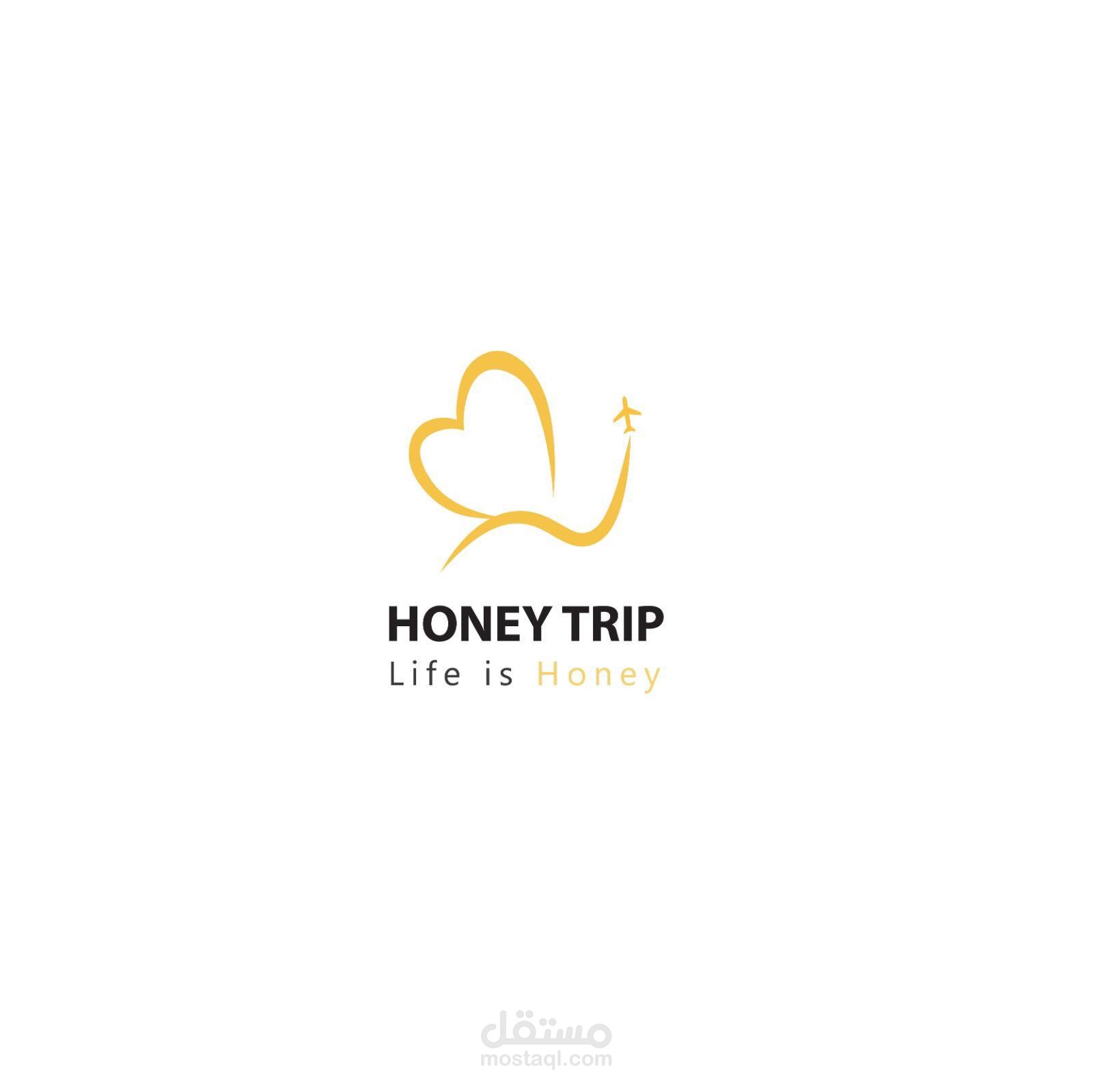 تصميم شعار Honey Trip